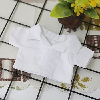 20 cm EKSO lelle kleita krekls ar cieto krāsas blūze Džinsu bikses, leļļu apģērbu, Leļļu aksesuāri