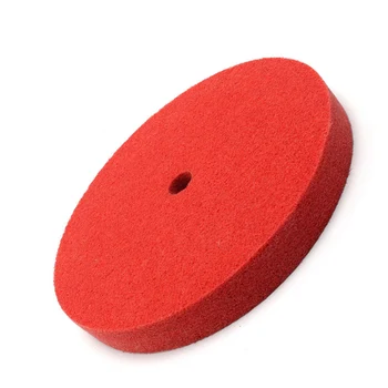 200mm Sarkana Neilona Šķiedras Abrazīvie Slīpēšanas Disku Pulēšanas Riteņu Instrumentu Nomaiņa