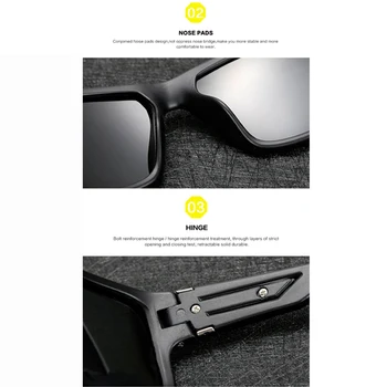 2018 Jaunas Polarizētās Saulesbrilles Polaroid vīriešiem, Saules Brilles Sporta Sievietēm Zīmola Dizainere retro De Sol Saulesbrilles vīriešiem sievietēm
