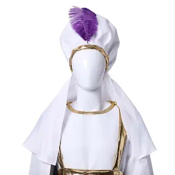 2019 Jaunu Aladdin Princis Cosplay Kostīms Pieaugušajiem Vīriešiem Aladdin Kostīmu Top Veste Bikses, Cepure, Halovīni Kostīmi