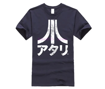 2019 zīmolu vīriešu krekls Atari Japāņu Logo T krekls