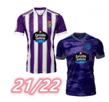 2020 2021 Real Valladolid soccer jersey 20 21 FEDE S. R. Alcaraz oo Sergi Guardiola Óscar Plano camisetas de fútbol vīriešiem FOOTBAL