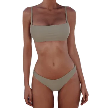 2020 Jaunu Sexy Push Up Unpadded Brazīlijas Bikini Komplekts Sievietēm, Vintage peldkostīmi un Peldbikses, Peldkostīmu, Pludmales Tērps Biquini peldkostīmu