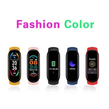 2021New Mi Grupa 6 Sporta Aproce Vīrietis/Sieviete, Sirdsdarbības Fitnesa Tracker Bluetooth 4.0 Krāsu Ekrāns Smart Joslā 5 Krāsu Aproce