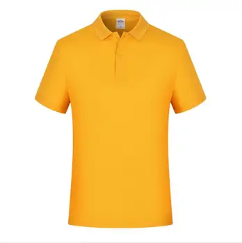 2021New Vasaras Polos Krekls Vīriešiem Gadījuma vienkrāsainu Kokvilnas ar Īsām Piedurknēm Polo krekls Elpojošs
