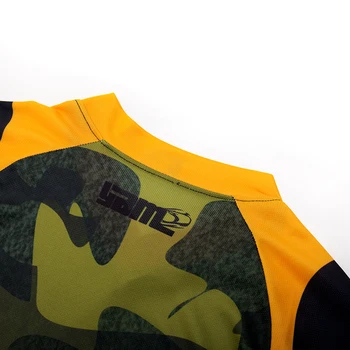 2022 Enduro Svīteri Motokrosa Mx Velosipēds Mtb Riteņbraukšana T-krekls Vīriešiem Vasarā Komanda Camiseta Dh garām Piedurknēm Lejup Drēbes