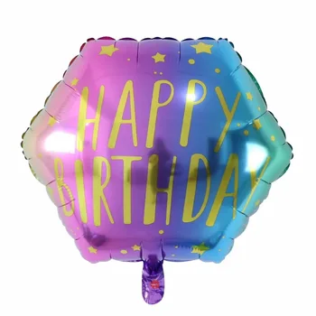 22 Collu laimes Dzimšanas dienā, Folija Baloni, Bērnu Dienas Laimīgas Partijas Apdare Skrūvēm Ballon Bērniem Rotaļlietas Piederumi Hēlija Globos