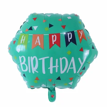 22 Collu laimes Dzimšanas dienā, Folija Baloni, Bērnu Dienas Laimīgas Partijas Apdare Skrūvēm Ballon Bērniem Rotaļlietas Piederumi Hēlija Globos