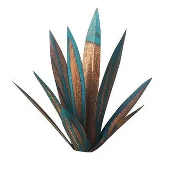 27cm Čuguna Mākslas Tekila Augu Ornaments DIY ir Dekorēšanas Radošā Dzelzs Rotājumu Svētku Dāvanu Augu Ornaments Dārza Dekorēšanai