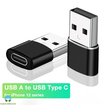2gab 3pcs USB Tips A Male USB C Tipa Sieviešu Savienotājs Pārveidotāja Adapteris Tips-C USB Standarts, Uzlādes Datu Pārsūtīšana