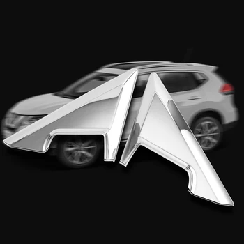 2gab Auto Pīlārs Vāks ABS Trijstūra Trim Mājokļu Uzlīme Apdarei Nissan Xtrail X Trail T32-2017 Auto Piederumi