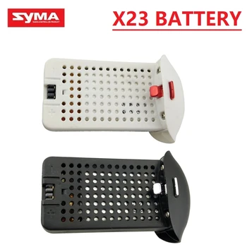 2gab/Komplekti, 3.7 V Litija Baterija 500mah par SYMA X23 X23W Gaisa kuģa Daļu Dūkoņa Rezerves Daļas 3.7 v litija polimēru Akumulators Balta / Melna