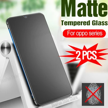 2GAB Matēts Rūdīts Stikls par oppo realme x2 pro screen protector for oppo realme xt x2pro reno ace aizsardzības stiklu plēves