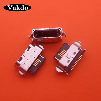 2gab Par Alcatel 3 v 2019 5032 5032 W C Tips-K Micro USB Uzlādes Ligzda Ligzda Ostas Plug Dock Savienotājs