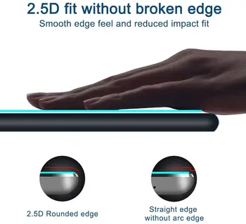 2gab Tablete Rūdīta Stikla Ekrāna Aizsargs Vāciņš Samsung Galaxy Tab 8.0 T290/T295 Anti-Scratch Aizsardzības Plēves