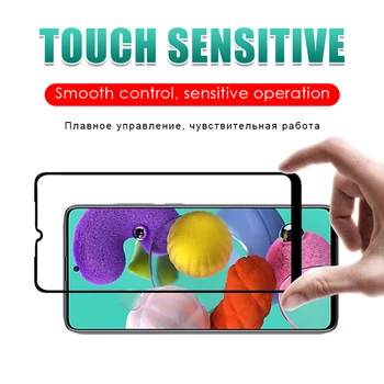 2in1 Screen Protector For Samsung Galaxy A51 A71 A31 A11 Rūdījums Stikla Kameras aizsargstikls par Samsung 51 71 SM-A515F Glas