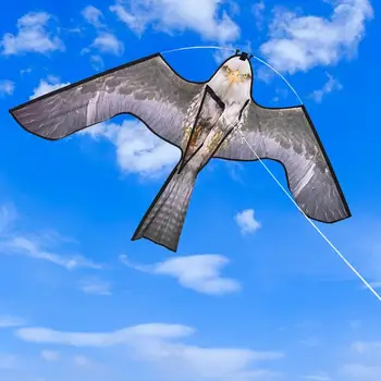 2M String Putnu Atvairot Ērglis Kite Putnu Scarer Repeller Peld Kite Sacensības, kas Peld ar Disku Putnu Kite Dārza Pagalmā Saimniecība