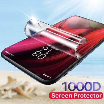 3-1GB Hidrogelu Filmas Xiaomi Redmi 7A 7 Y3, Ņemiet vērā, 7s K20 Pro aizsargājošu Stikla drošības plēves Aizsardzībai