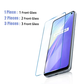 3 Gab. Rūdīta Stikla Realme 7 6 5 3 2 Pro 6s 6.i 7i 5i 5s 3i Pro 1 Global Ekrāna Aizsargs uz Realme X7 X50 X50M Pro 5G Stikla