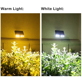 3 Režīmi LED Verandas Sienas Gaismas Imitācijas Kustības Sensors Saules Sienas Gaismu, IP65 Waterproof Dzīvojamā Istaba, Veranda Dārza Lampas