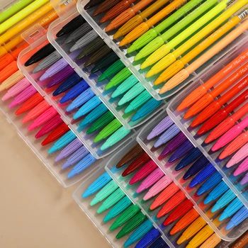 3000 puls 48 krāsas/Lodziņā Monami Akvarelis, Pildspalvu Komplekts Studentu Krāsu Skice Pildspalvu Candy Krāsas 0,4 mm Āķis Līnijas Pildspalvu Mākslas Piederumi