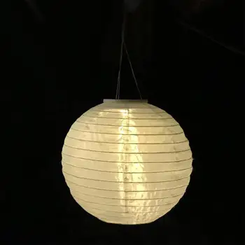 30cm LED Saules Ķīniešu Lukturīši Ūdensizturīgs Lampion Dekori Gaismas Amatniecības Karājas DIY Kāzu svinības, Dzimšanas dienas Dāvanu Bumbu