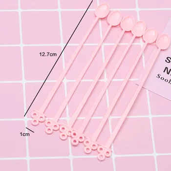 30Piece Mini Candy krāsas Gudrs Padeves Karoti Rotaslietas Līdzeklis Silikona Sveķu Pelējuma Rīki Maisot Stick