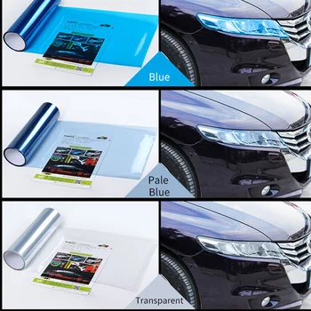 30x200cm PVC, Auto Uzlīmes Auto Lukturu Pagriezās Mainīt Krāsu filmu Aizsargātu Filmu Lampas Uzlīmes Automašīnām Decal Auto stils