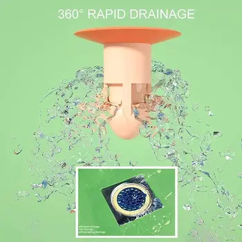 360 Grādu Dezodorants, Grīdas Drenāžas Kanalizācijas Kukaiņu Pierādījumu Anti-smaržu Artefakts, Vannas istaba, Tualete Grīdā Core Virtuves Piederumi