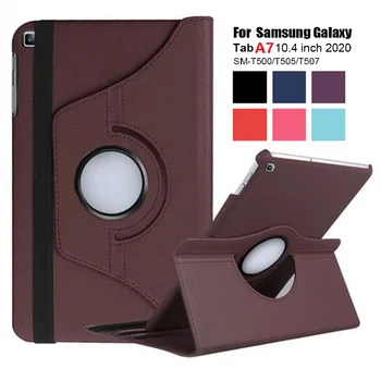 360 Grādu Rotējoša Stāvēt Vāciņš Samsung Galaxy Tab A7 10.4