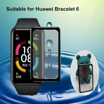 3D Ekrāna Aizsargs, Lai Huawei Honor Band 6 Filmu Siksna Huawei Smart Skatīties Pilnu Mīksto Aizsargājošu Stikla Huawei Godu Aproce Filmu