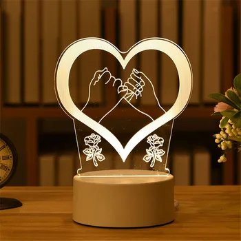 3D House Apdare Karuselis/lācis/ziedu/pils Nakts Gaismā Mājas Dekorēšanai Lieldienu Kāzu Valentīna Diena Dāvanu Dzimšanas dienas Dāvana