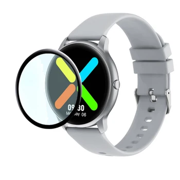 3D Izliektas Pilnīgu Mīksto Aizsardzības Plēves Vāciņu Aizsardzības Xiaomi Imilab KW66 Sporta Skatīties Smartwatch LCD Displejs Ekrāna Aizsargs
