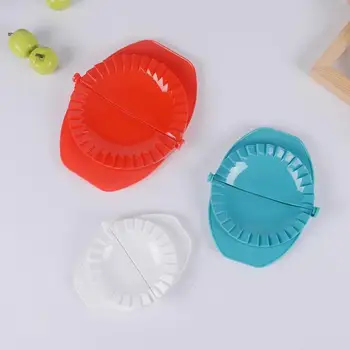 3PC DIY Plastmasas Klimpu Veidnes Ķīnas Pārtikas Jiaozi Maker Mīklas Nospiediet Klimpu Pīrāgs Pelmeņi Puses Pelējuma Virtuves Radošo Rīku