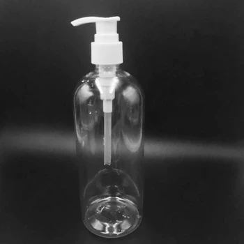 3pcs 500ml Ceļojumu Pot Rokas Tukšas Tvertnes Pudelē Šampūns Izsmidzinātājs Šķidrās Ziepes Roku Sanitizer Turētājs Vannas Piederumi
