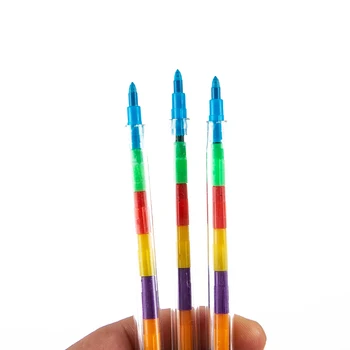 3Pcs DIY Maināmiem Krītiņi Eļļas Pasteļa Krāsas Zīmuli, Grafiti Zīmēšanas Pildspalvas