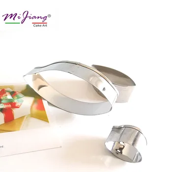 3pcs/set metāla sīkdatni griezēji cepumu pelējuma lapas pomādes kūka dekorēšanas instrumentiem, nerūsējošā tērauda gatavošanas virtuves piederumi A314