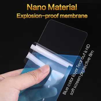 3pcs sprādziendrošas Nano Aizsargājošu Plēvi, Lai Xiaomi Redmi Piezīme 8 9 Pro 8T 9S Ekrāna Aizsargs, Lai Redmi 5. Piezīme Pro Skaidrs Filmu