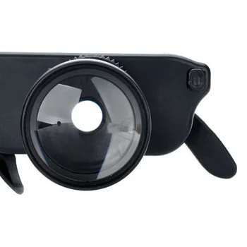 3X28 Dubultās Brilles Stila Āra Zvejas Binokļi, Optika Brilles Zvejas Binokulārā Lupa Mērīšanas Līdzeklis Dropshipping