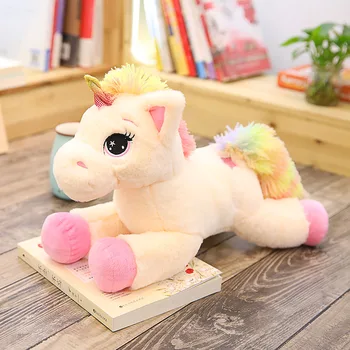 40-110cm Unicorn Plīša Rotaļlietu, Mīksto Pildījumu Karikatūra Mītisko Dzīvnieku Spilvens Pegasus Lelles Zirgu Augstas Kvalitātes Dāvanu Kritums Shiping