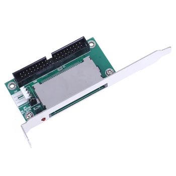 40-Pin KF compact flash karti līdz 3.5 converter IDE adapter PCI turētājs aizmugurējā paneļa