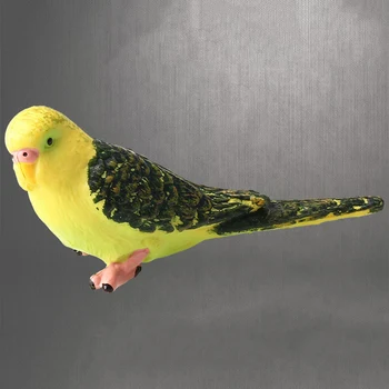 40# Radošo Mākslīgā Meža Papagailis Putnu Mini Dzīvnieku Modelis, Dārza Zālienu, Pagalmā Mikro Ainavas Rotājumu Dārza Dekorēšanai