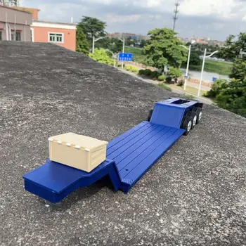 45cm 1:32 Mēroga Kravas automašīnu Modeli Lējumiem Rotaļlietas Modifikācijas Skatuves Piederumi Piekabes Transportlīdzekļu Satiksmes Transporta Scenāriju Displejs