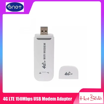 4G LTE 150Mbps USB Modema Adapteri ar WiFi Bezvadu USB Tīkla Karte, Universal Balts