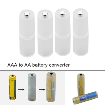 4gab AAA līdz AA Izmēra Baterijas Pārveidotāja Adapteris, Bateriju Turētājs Durable Gadījumā Komutatoru K888