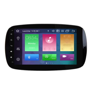 4GB 64GB DSP 1 Din Android 10 Automašīnas Radio Multimediju Atskaņotāju Mercedes Smart Fortwo 2016 2017 GPS Navigācija, Stereo IPS RDS