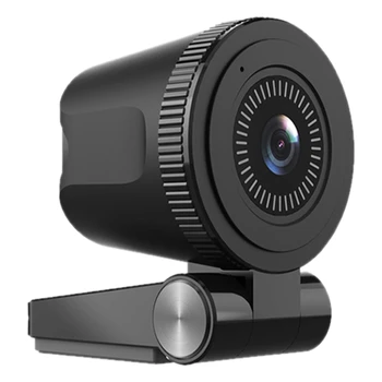 4K Webcam Fokusēšanai Iebūvēts Mikrofons Nakts Redzamības Funkcija Full HD Kameras Datoru