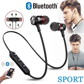 5.0 Bezvadu Bluetooth Austiņas Fone de ouvido Neckband Stereo Austiņas Mobilo Sporta Earbuds Austiņas Ar Mic Visiem Tālruni
