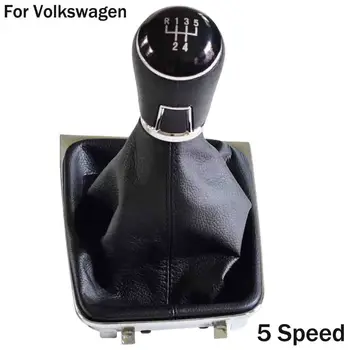 5/6 Ātrumu Manuālā Pārnesumu Pārslēdzēju Rokturi Pārslēdzēju Stick Gaiter bagāžas nodalījuma Pārsegs VW Golf 7 MK7 2013 2016 2017