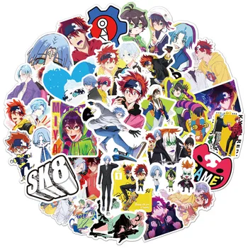 50/100GAB Karikatūra Anime SK8 Infinity Grafiti Uzlīmes Ceļojumu Bagāžas Ģitāra Ledusskapis Klēpjdatoru DIY Bērnu Rotaļu Ūdensnoturīgas Uzlīmes